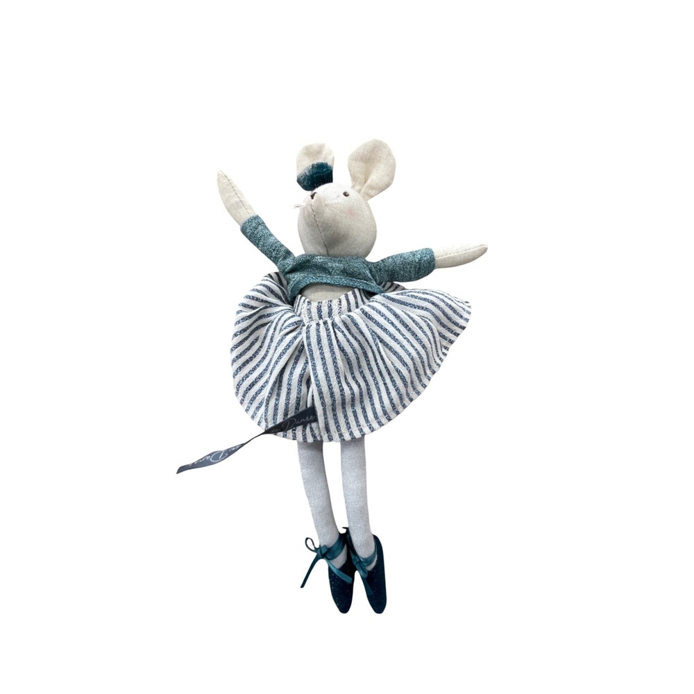 Moulin Roty Charlotte Mouse Doll La Petite Ecole de Danse Ballerina Plush I02